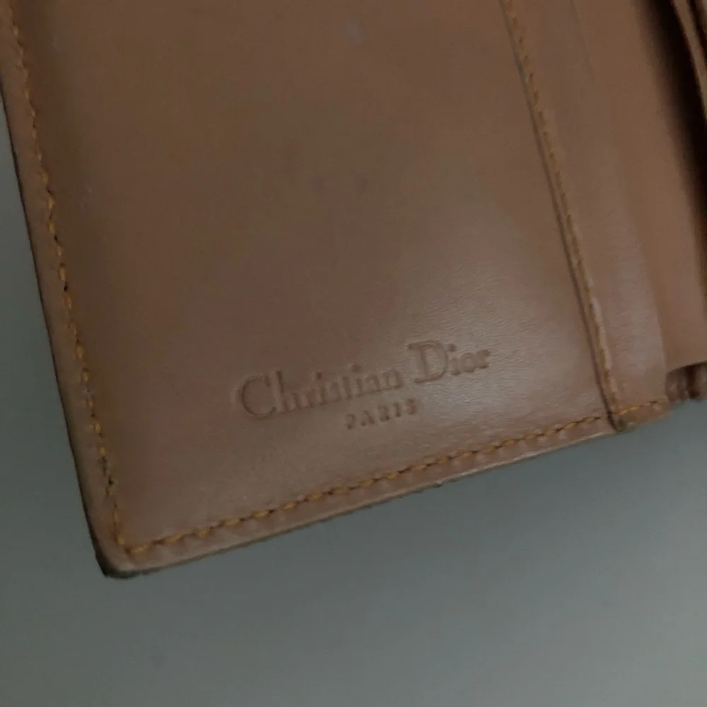 Dior Blue Denim 'Saddle' Wallet